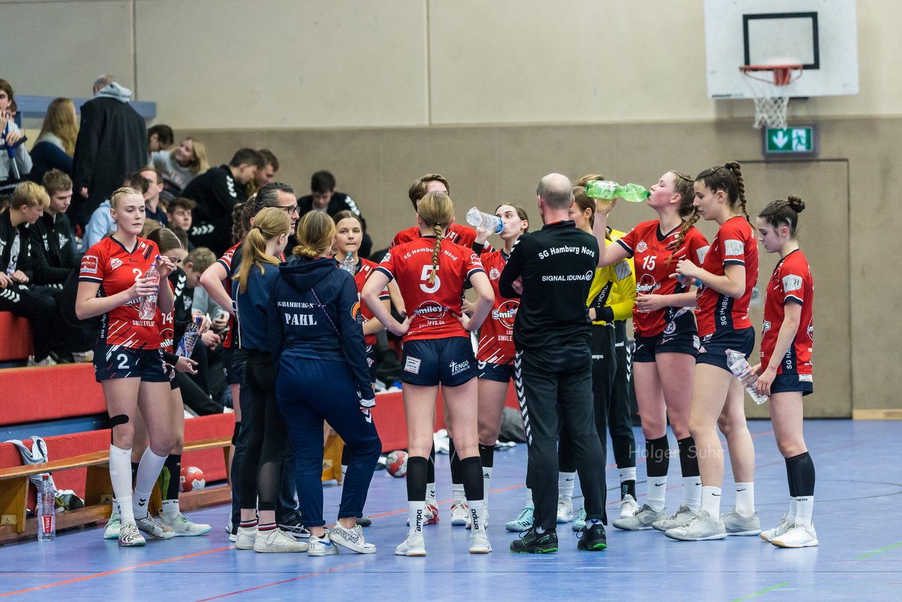 Bild 90 - B-Juniorinnen SG HH Nord - SV Henstedt Ulzburg : Ergebnis: 23:22